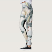 Aangepaste Leggings JAPANSE BLOEMEN (Links)