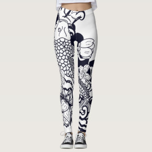 Aangepaste Leggings JAPANSE VIS LEGGINGS