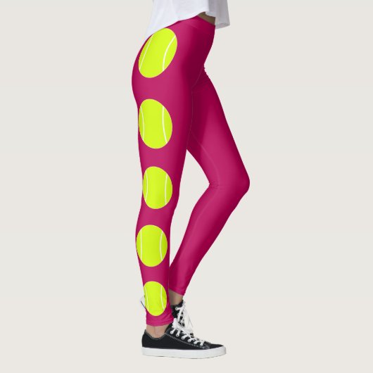 Aangepaste Leggings voor kleurentennis (Rechts)