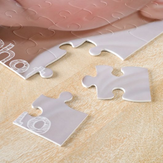 Aangepaste Legpuzzel met Eigen Foto (Zijkant)