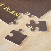 Aangepaste legpuzzel Waterverf strand zonsondergan (Zijkant)