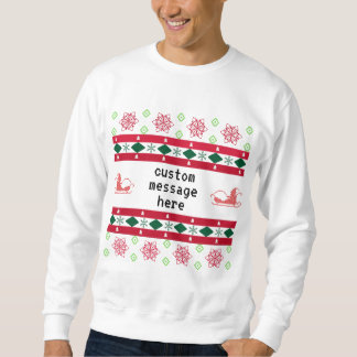 Aangepaste lelijke kerst trui