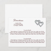 Aangepaste Lemon Hearts Direction Kaart (Voorkant / Achterkant)