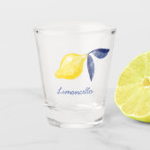 Aangepaste Lemon-tekst Shot Glas (Voorkant)