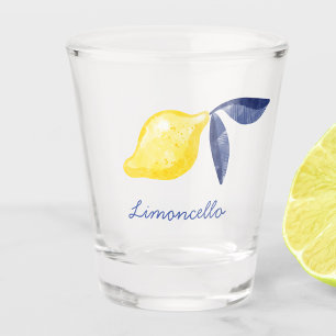 Aangepaste Lemon-tekst Shot Glas