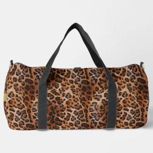 Aangepaste Leopard Duffle Bag Plunjezak