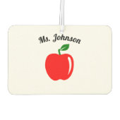 Aangepaste leraar luchtverfrisser (Achterkant)