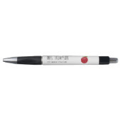 Aangepaste leraar naam klasse Rood Apple Pen (Voorkant)