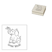 Aangepaste leraar rubberstempel (Gestempeld)