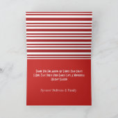 Aangepaste lerarenfeestdag feestdagen kaart (Binnen)