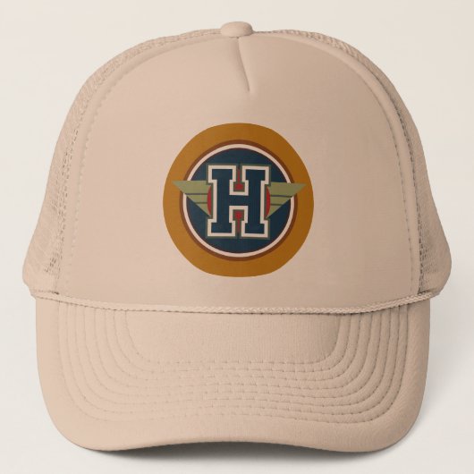 Aangepaste letter "H" Trucker Pet (Voorkant)