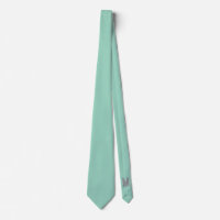 Aangepaste letter M licht blauwgroen kleur elegant
