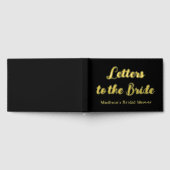 Aangepaste letters aan de bruid Hen Do Bruidsfeest Gastenboek (Volledig)