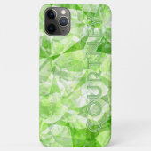 Aangepaste Leuke Moderne Retro Polygon Mozaïek Art Case-Mate iPhone Case (Achterkant)