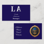 Aangepaste levendige professional visitekaartje (Voorkant / Achterkant)