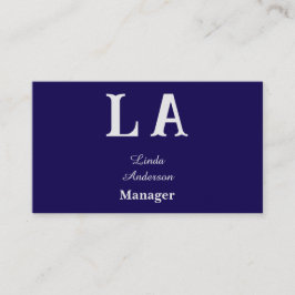 Aangepaste levendige professional visitekaartje