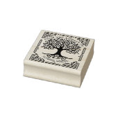 Aangepaste levensboom Uit de bibliotheek van Rubberstempel (Stempel)