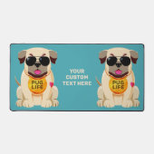 Aangepaste levensnaam en kleur bureaumat (Voorkant)