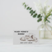 Aangepaste lichte grijze Visitekaartjes (Staand voorkant)