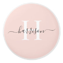 Aangepaste lichte zachte pastel massief roze wit m