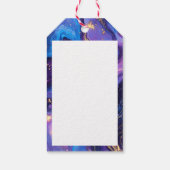 Aangepaste liefde, drank en kosmische vibes bruilo cadeaulabel (Achterkant)