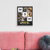 Aangepaste liefde voor moeder Foto cadeau Canvas Afdruk (Insitu (Woonkamer))