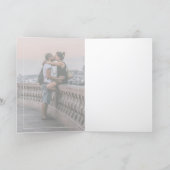 Aangepaste liefhebbers Afbeelding en eenvoudige li Kaart (Binnen)