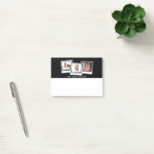 Aangepaste Lijst voor 3-fotomomentopnamen Aangepas Post-it® Notes (Kantoor)
