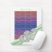 Aangepaste Limoen lint Muismat (Met muis)