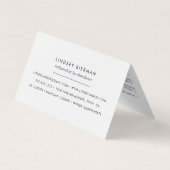 Aangepaste lip Product Distributor Tips & Tricks Visitekaartjes (Achterkant)