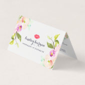 Aangepaste lip Product Distributor Tips & Tricks Visitekaartjes (Voorkant)