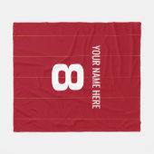 Aangepaste Liverpool Fleece Deken (Voorkant (Horizontaal))