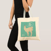 Aangepaste Llama-Canvas tas (Voorkant (product))