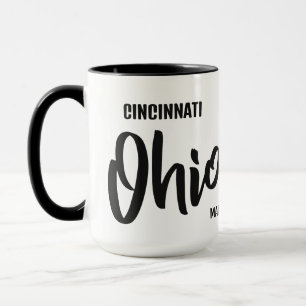 Aangepaste locatie & naam Ohio Mok