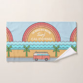 Aangepaste locatie Surfer-handdoekset Bad Handdoek (Handdoek)