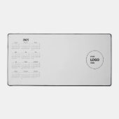 Aangepaste Logo 2025 Kalender Bureaumat (Voorkant)