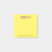 Aangepaste Logo 3x3 Post-it® Persoonlijke Sticky N Notes (Voorkant)