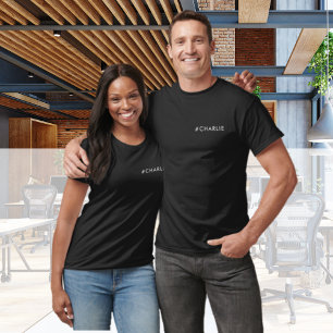 Aangepaste Logo Bedrijfs Modern Bedrijfspersonee T-shirt