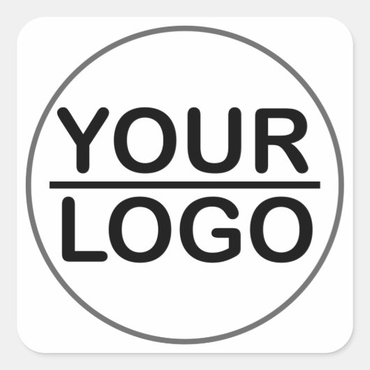 Aangepaste logo bedrijfsclassieke sticker (Voorkant)