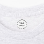 Aangepaste Logo bedrijfsnaam persoonlijke promotie Labels (Aangebracht)