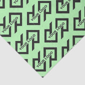 Aangepaste Logo Business Company Packaging-tapeban Tissuepapier (Detail)