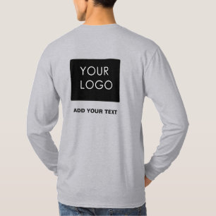 Aangepaste Logo Business Company Promotie T-shirt