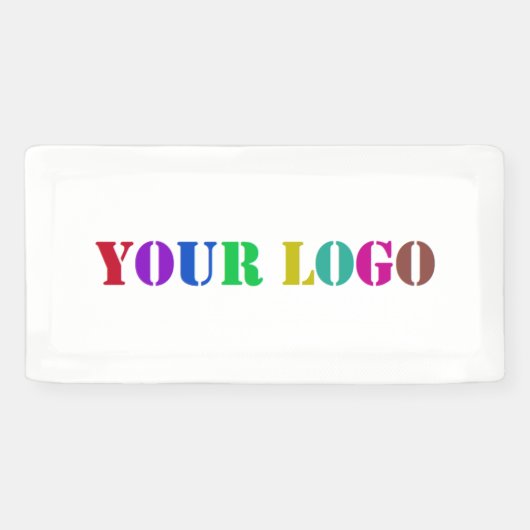 Aangepaste Logo Business Promotional Banner Sjablo (Horizontaal)
