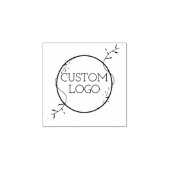 Aangepaste Logo Business Rubber Stempel (Afrduk)