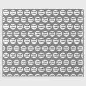 Aangepaste Logo Cadeaupapier (Vlak)