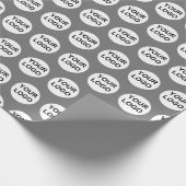 Aangepaste Logo Cadeaupapier (Hoek)