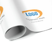 Aangepaste Logo Cadeaupapier (Rol Hoek)