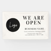 aangepaste logo detailhandel banner (Horizontaal)