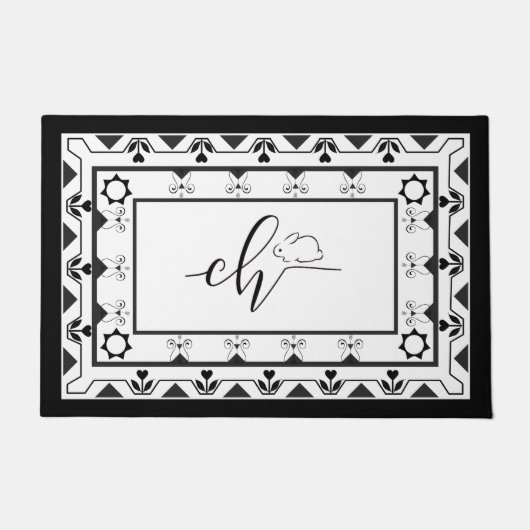 Aangepaste Logo Deurmat voor Chiara (Voorkant)