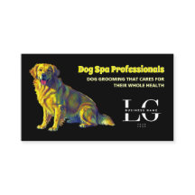 Aangepaste Logo Dog Services Pet Visitekaartje